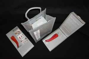 Packaging design du couteau basque Bixia