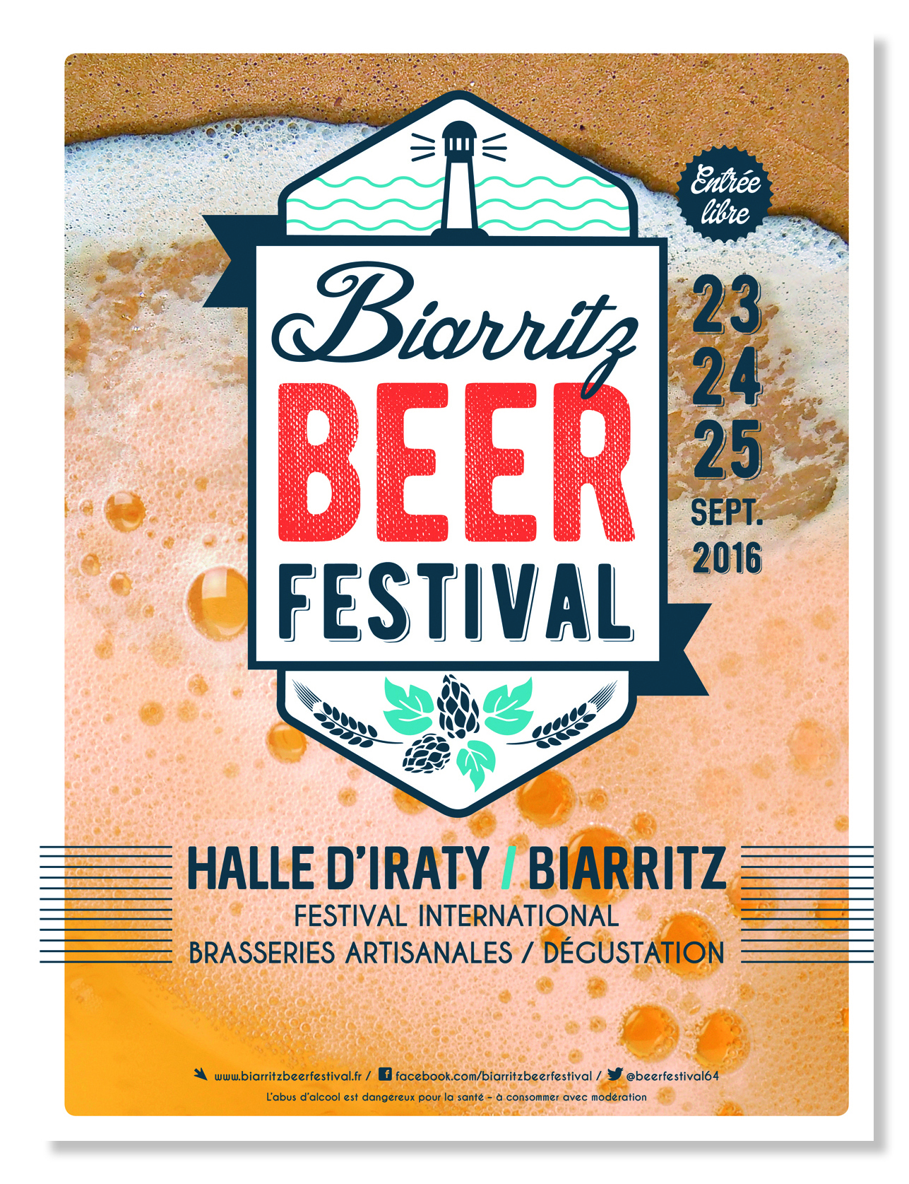 Première édition du Biarritz Beer Festival en Septembre 2016