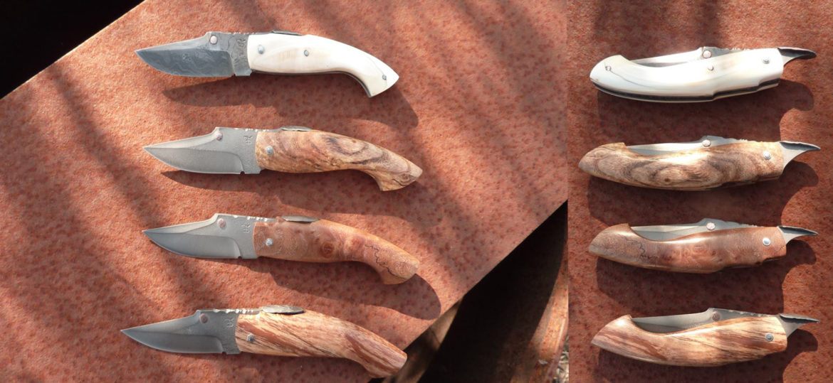 Collection de couteau renard en piémontais de Thierry Desnoix